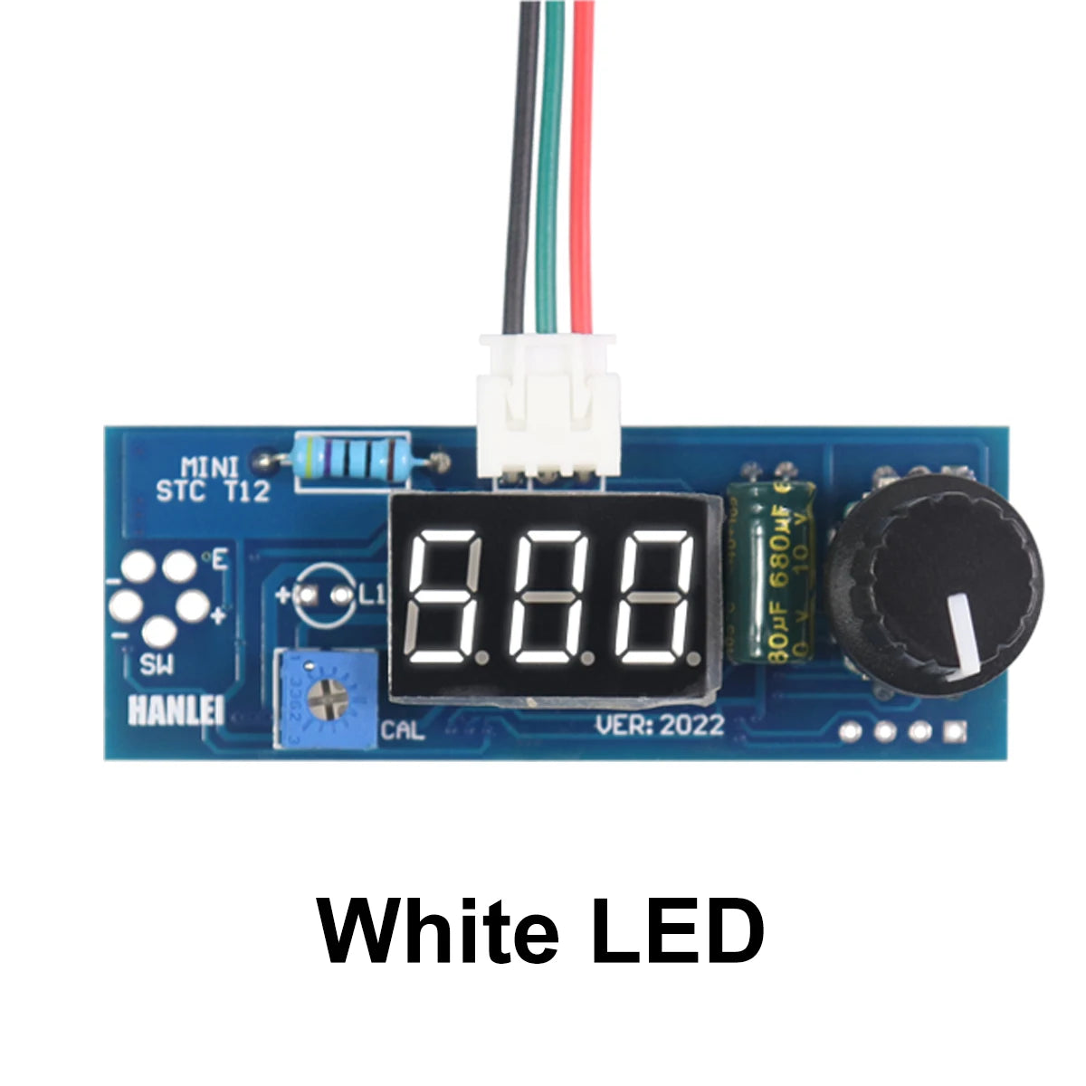 Electric Unit Digital Soldering Iron Station Temperature Controller Kits for HAKKO T12 Handle DIY kits LED vibration switch