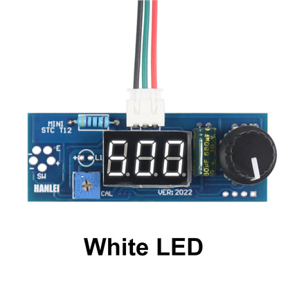 Electric Unit Digital Soldering Iron Station Temperature Controller Kits for HAKKO T12 Handle DIY kits LED vibration switch