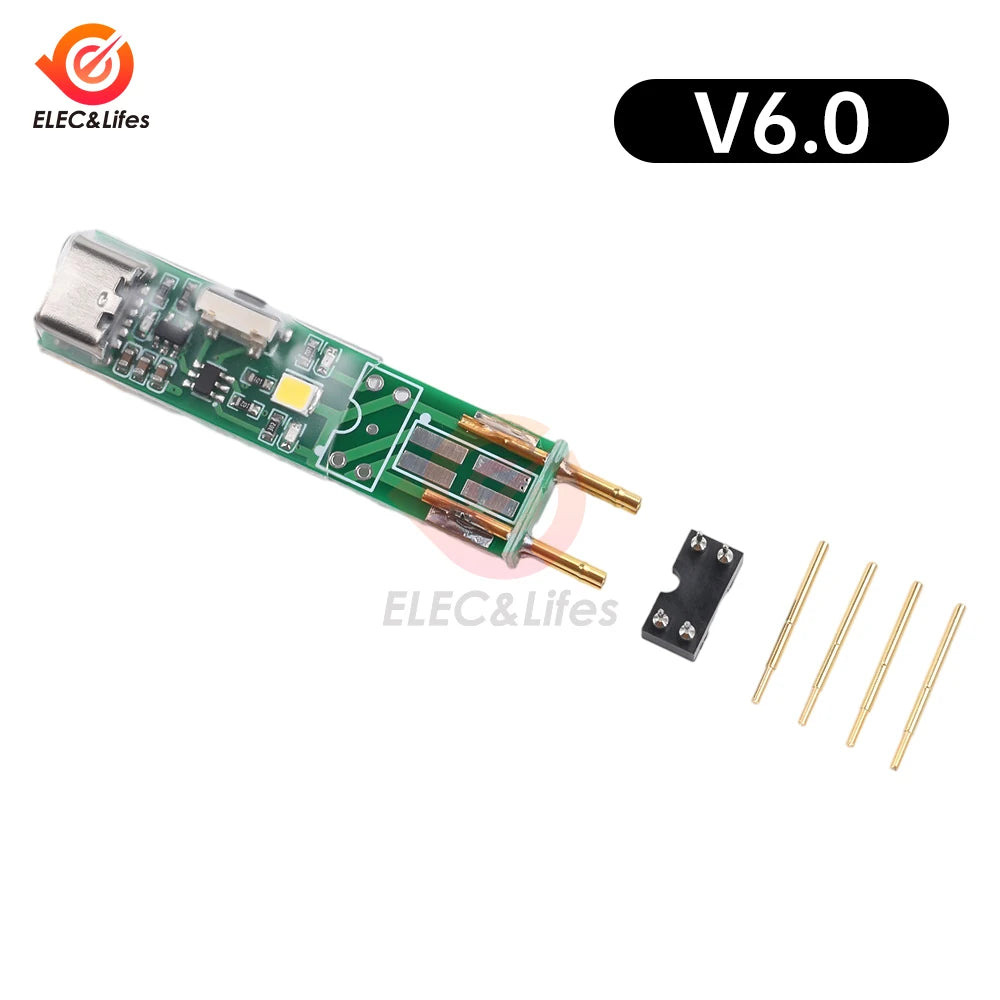 Tester Optoacopladores 4-Pin (v3.0-v6.0) Herramienta Prueba Online Reparación Electrónica Interface USB-C/Micro-B