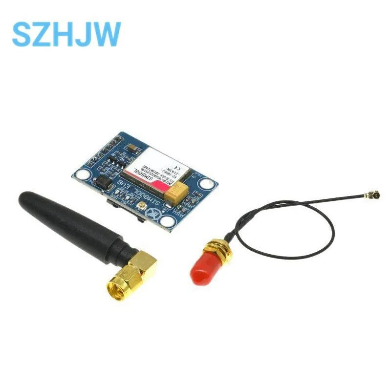 Módulo GSM/GPRS SIM800L V2.0 (5V, Quad-Band) con Antena y Cable