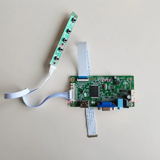 Kit Placa Controladora EDP para Panel 15.6" LP156WHB-TPA1/TPC1 (1366x768) 30pin HDMI/VGA Driver LED/LCD