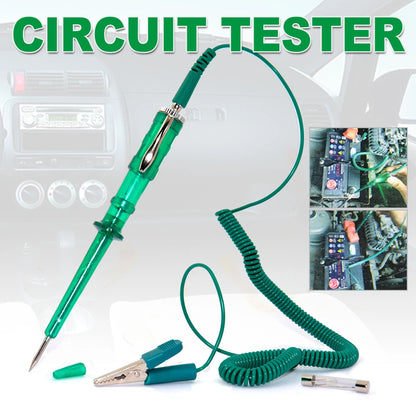 Pluma Tester Voltaje Circuito Universal Auto/Camión con Display Digital y Luz - Accesorio Reparación