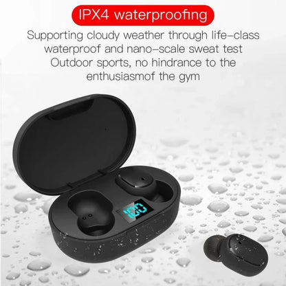 Auriculares Inalámbricos E6S TWS Bluetooth con Micrófono (Cancelación Ruido) para iPhone/Xiaomi