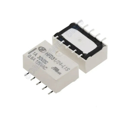 Relé Señal HFD31 SMD/DIP 10-Pin 0.5A 125VAC - Voltajes (5V/12V/24V DC) - Lote 10 Piezas