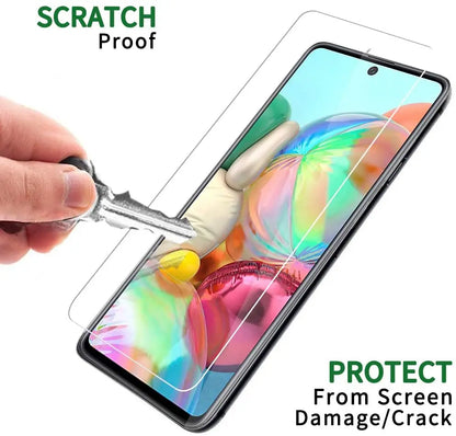 Protector Pantalla Cristal Templado para Samsung Galaxy A51 4G/5G (Pack 3 Unidades)
