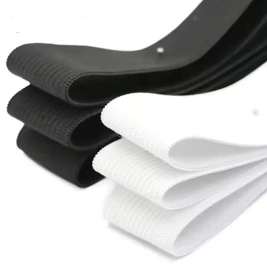5 Meters  Elastic Rubber Band For Sewing Garment Accessories DIY Sewing Fabric Width 10-50MM