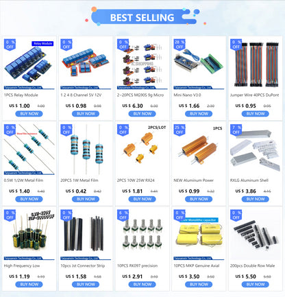 50PCS 0204 0207 Color Ring SMD Wafer Resistance 1R 2R 1.5 4.7 10 15 22 27 47 100 220 Ohm 1K 2K 4.7K 10K 22K Cylindrical RESISTOR