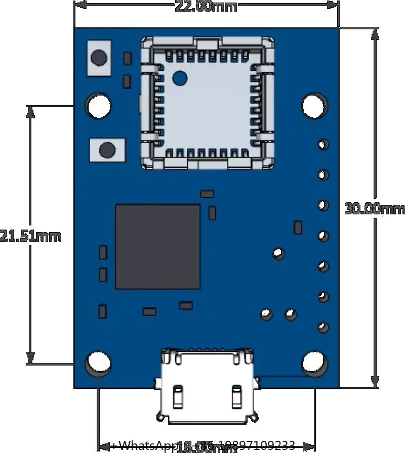 Módulo Smart I/O PureThermal 2 para FLIR Lepton + Fuente Poder PCBA Flexible (Circuito Proyector Curvo?)