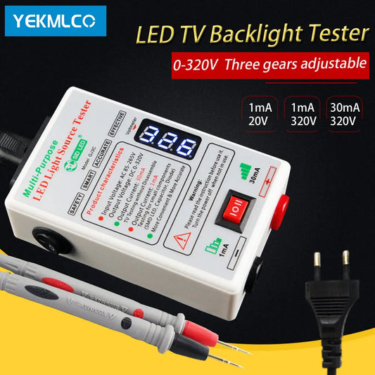 Tester LED y Backlight TV (0-320V) - Herramienta Reparación Pantallas Sin Desmontar