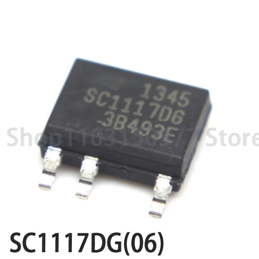 Regulador de Voltaje SC1117DG (SOP-7) (Nota: Título original "Pantalla LCD para 1PIECE / SC1117DG / SOP7", requiere verificación producto real)