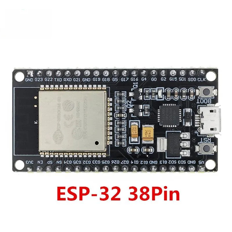 Placa Desarrollo ESP32 (ESP-32/ESP-32S) WiFi + Bluetooth Doble Núcleo Bajo Consumo (Similar ESP8266) (1 Unidad)