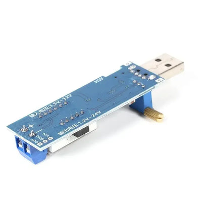 Módulo Convertidor Buck-Boost USB 5V a 1.2-24V DC-DC Regulador Voltaje Ajustable