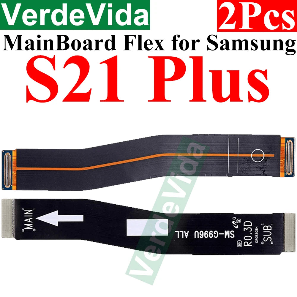 Cable Flex Conexión Placa Principal a Pantalla LCD para Samsung Galaxy S20-S24 Ultra/Plus (Varias Series, 2 Unidades)