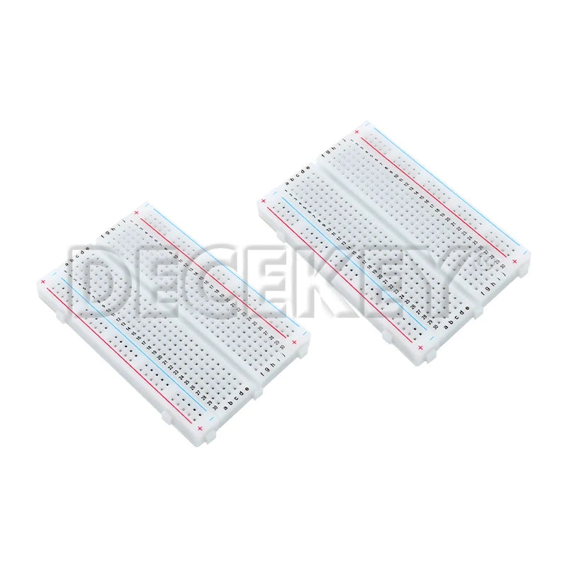 1-10pcs 400 Tie Points Solderless PCB Breadboard Mini Universal Test Protoboard DIY Bread Board for Bus Test Circuit Board