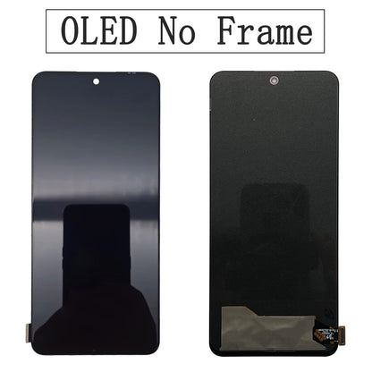 6.67" Tested AMOLED Display For Redmi Note 12 LCD Screen Digitizer For Redmi Note 12 4G 5G LCD Display 22111317G 23028RA60L LCD