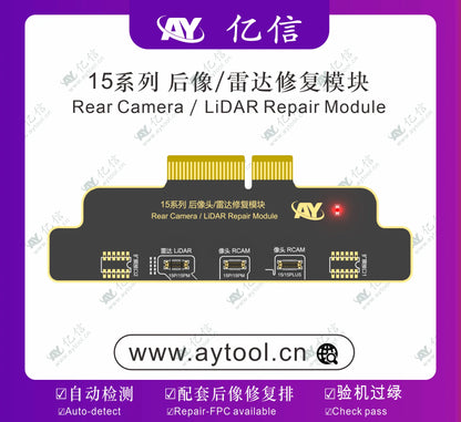 AY A108 BOX Face ID Programmer For iPhone X-15 Pro Max Dot Matrix Projector Repair True Tone Fix Battery Health Data Change Tool