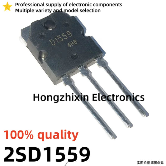 Lote 10 Pcs Transistor Darlington NPN 2SD1559 (D1559) TO-3P