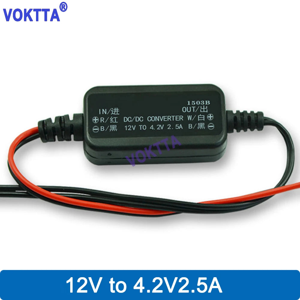 Módulo Convertidor Buck DC 12V a 3.3V/4.2V/5V/6V/7.5V/9V Step-Down No Aislado con Protección
