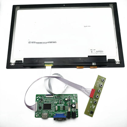 Kit Placa Controladora EDP para Panel 15.6" B156HTN03.6/.7/.8 (1920x1080) HDMI/VGA Driver LED/LCD