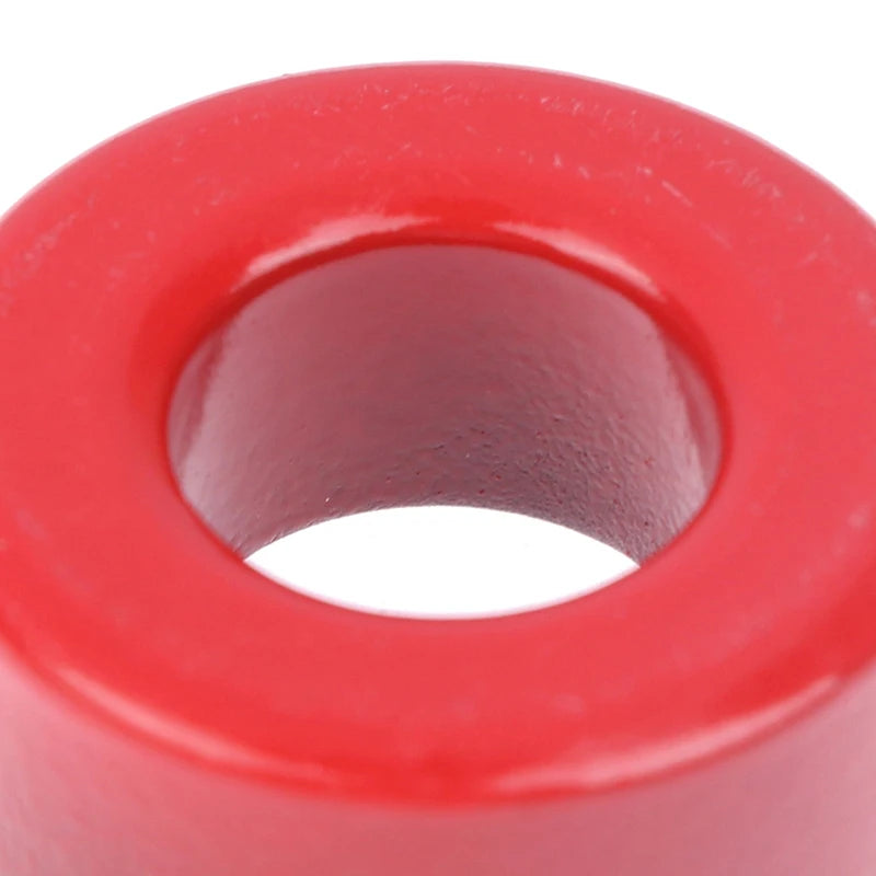 Núcleo Ferrita Toroide T106-2 Rojo (Baja Permeabilidad) 27x14x11mm - Lote 5 Piezas