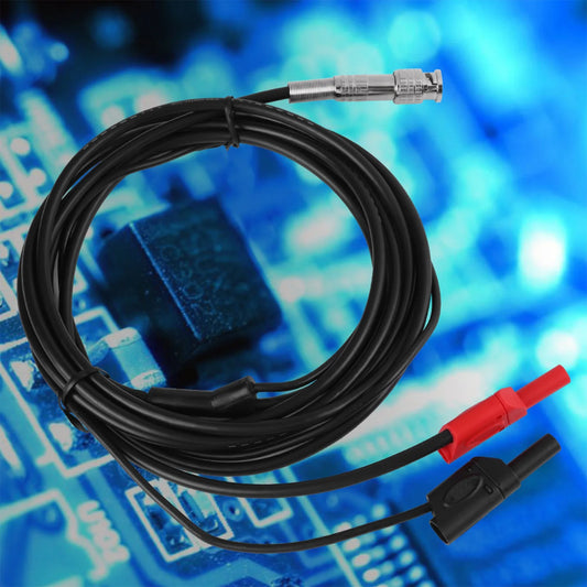 Cable Prueba Automotriz Hantek HT30A (3 Metros) - Línea Testeo BNC a Banana Alta Resistencia