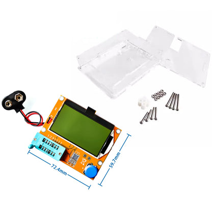 Tester Transistor LCR-T4 - Medidor ESR, Diodo, Triodo, Capacitancia, SCR, Inductancia (Nuevo)