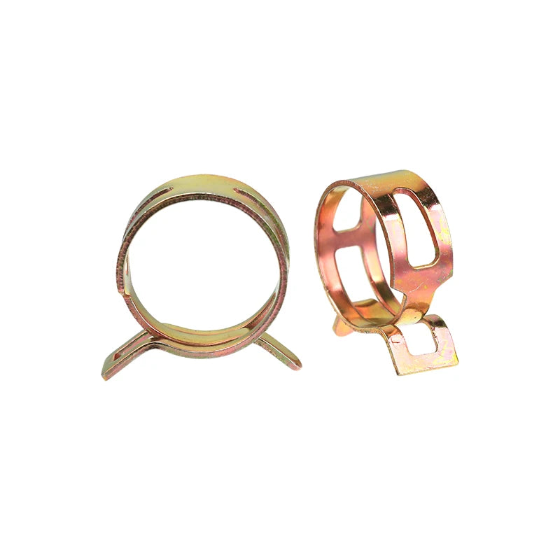 Kit Abrazaderas Resorte para Manguera Vacío/Silicona/Combustible (6/7/8/9/10mm) Automotriz (80 Piezas)