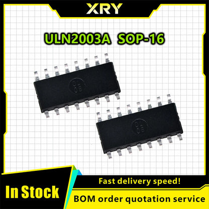 Lote 10/20 Pcs Driver Array Darlington ULN2003A / ULN2003ADR SMD SOP-16