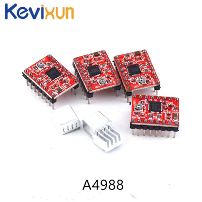 Placa Expansión CNC Shield V4/V3 para Máquina Grabado/Impresora 3D (Driver A4988) Arduino DIY Kit