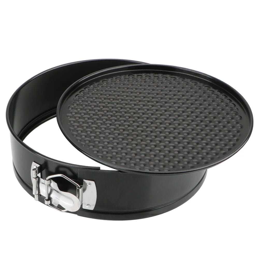 Molde Redondo Antiadherente Metal para Torta/Pastel con Fondo Removible Accesorio Cocina Repostería