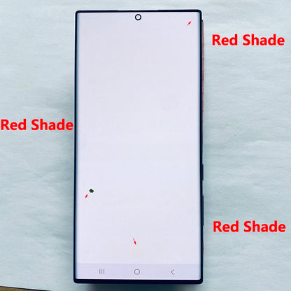 Pantalla 6.8" Super AMOLED con Marco y Digitalizador Táctil para Samsung S22 Ultra (S22U/S908B/S908U) (Con Defecto Estético)