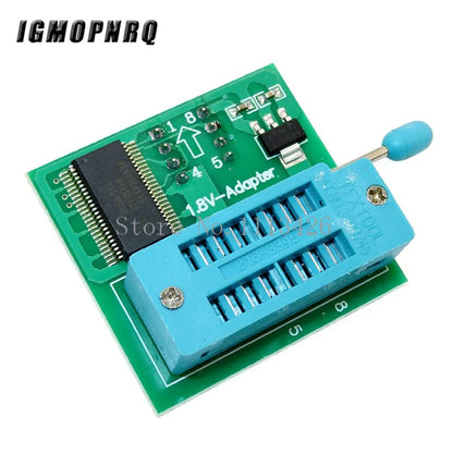 Kit Programador USB CH341A 24/25 Series EEPROM Flash BIOS + Clip Test SOIC8/SOP8 (Variante CH)