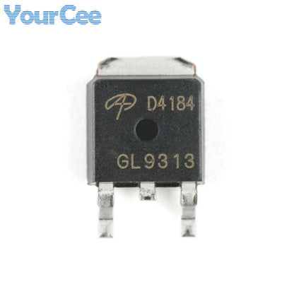 MOSFET Canal-N AOD4184L (D4184) SMD TO-252 40V 50A (Opciones AOD40x disponibles) - Lote 5/20 Piezas