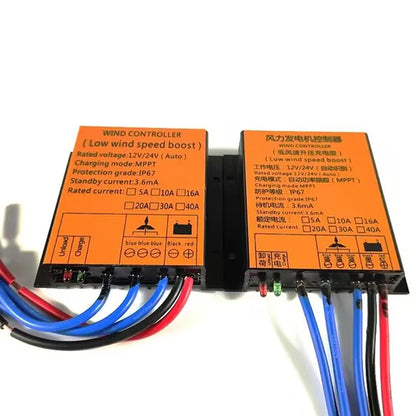 Controlador Carga Eólica MPPT Alta Calidad 12V/24V Auto Función Fuente Dual Estable (1000W-5000W)