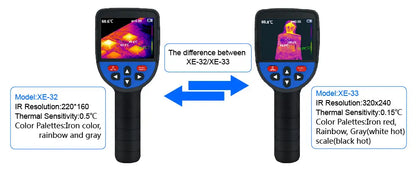 Cámara Termográfica XE-33/XE-32 para Reparación PCB (3.2") - Similar Seek/FLIR