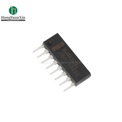 Amplificador Operacional Dual NJM4558L (JRC4558 / 4558L) ZIP-8 Original