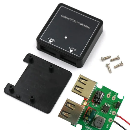 Regulador Voltaje Panel Solar Single/Dual USB 5V 2A/3A Power Controller Reconocimiento Inteligente