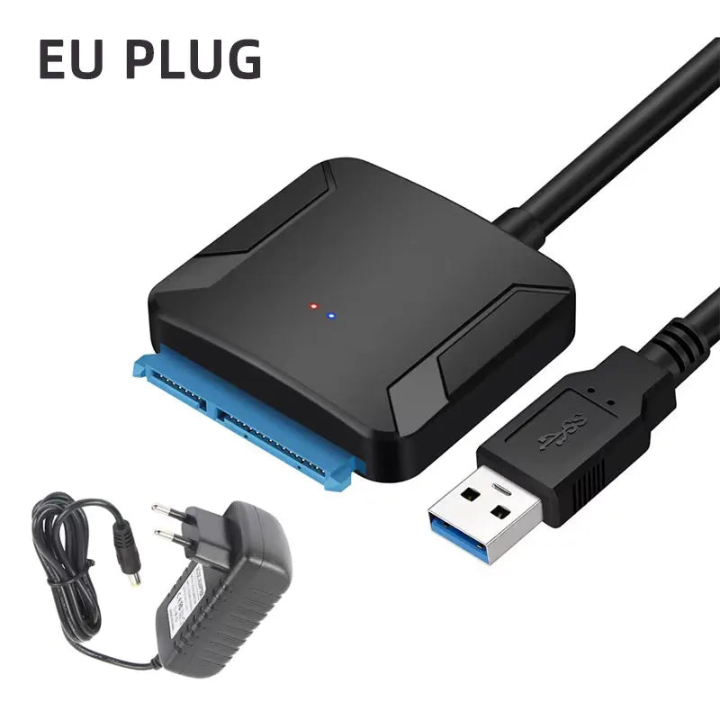 Cable Adaptador Coolcirc USB 3.0 a SATA para Disco Duro HDD/SSD Externo 2.5"