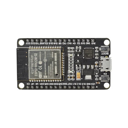 Placa Desarrollo ESP-WROOM-32 (ESP32) CPU Doble Núcleo WiFi 802.11b/g + Módulo BT Bajo Consumo