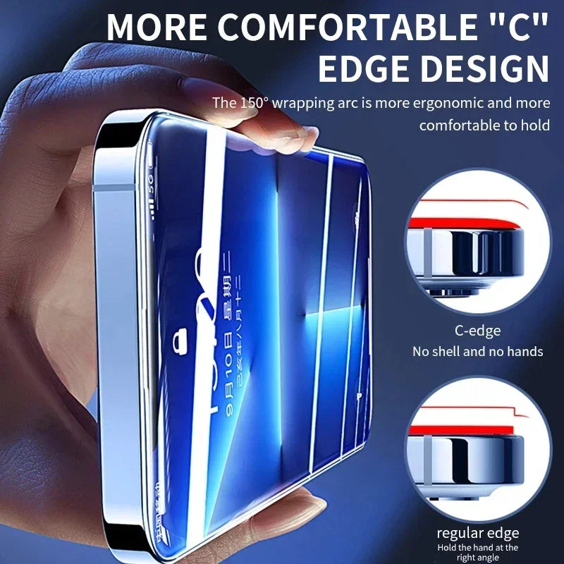 Protector Pantalla Cristal Templado para iPhone 7/8 Plus / X/XR/XS Max / 11-16 Pro Max/Mini (Pack 3 Unidades)