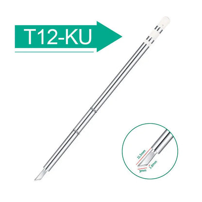 T12 Electric Copper Soldering Iron Tips T12-K B2 BC1 ILS BCF2 D16 KF For Hakko fx951 DIY Welding Head Soldering Station Kits