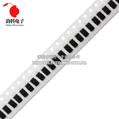 Diodo TVS Unidireccional SMD SMAJ - Varios Voltajes (5.0A a 188A) SMA/DO-214AC - Lote 50 Piezas