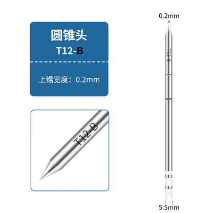 T12 Soldering Iron Tips Welding Tools Electric Soldering Iron For Hakko FX951 T12 Soldering Station Kits
