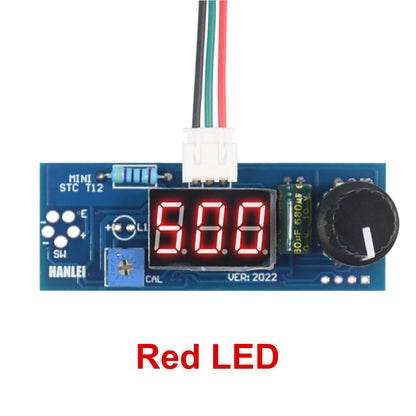 Electric Unit Digital Soldering Iron Station Temperature Controller Kits for HAKKO T12 Handle DIY kits LED vibration switch