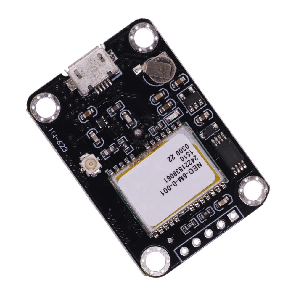 Placa Desarrollo Módulo Posicionamiento Satelital GPS NEO-6M (NEO6MV2) (Micro USB) para Arduino/STM32/C51/MCU