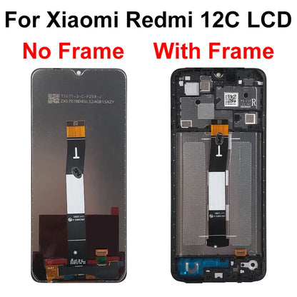 AAA+ IPS For Xiaomi Redmi 12C 22120RN86G 12 LCD 14R 14C Display Touch Screen Digitizer Replace For Redmi 13C LCD 13 Display