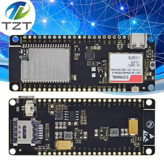 Módulo Inalámbrico TTGO T-Call V1.3 ESP32 con Módulo SIM800L, Ranura SIM y Antena GSM/GPRS para Arduino