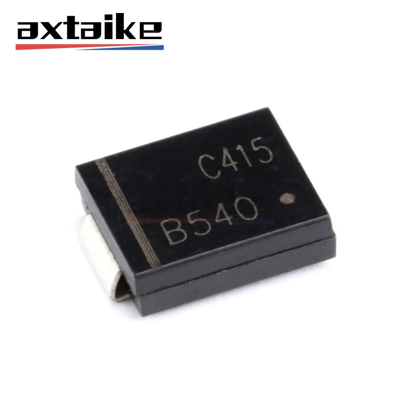 Diodo Rectificador Schottky Potencia MBRS540T3G (B540) SMD SMC 5A 40V - Lote 10 Piezas