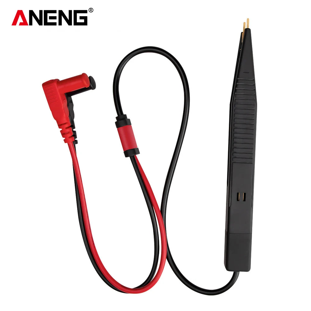 Pinza Detector Clip para Capacitores/Resistencias ANENG (Puntas Prueba LCR Universal) Accesorios Multímetro