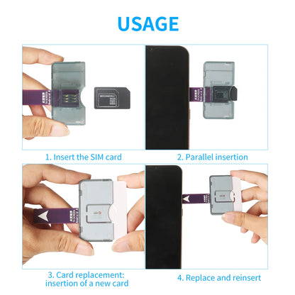 Tarjeta Universal Test Señal IP para iPhone/Android (Samsung/Xiaomi/Huawei) - Herramienta Prueba SIM (Alta Calidad)